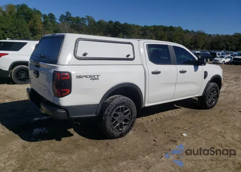 2024 Ford Ranger Xlt from USA, damaged, VIN 1FTER4HH6RLE08527